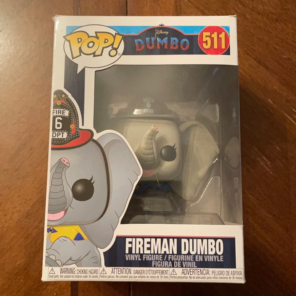 Disney Dumbo POP! #511 FIREMAN DUMBO